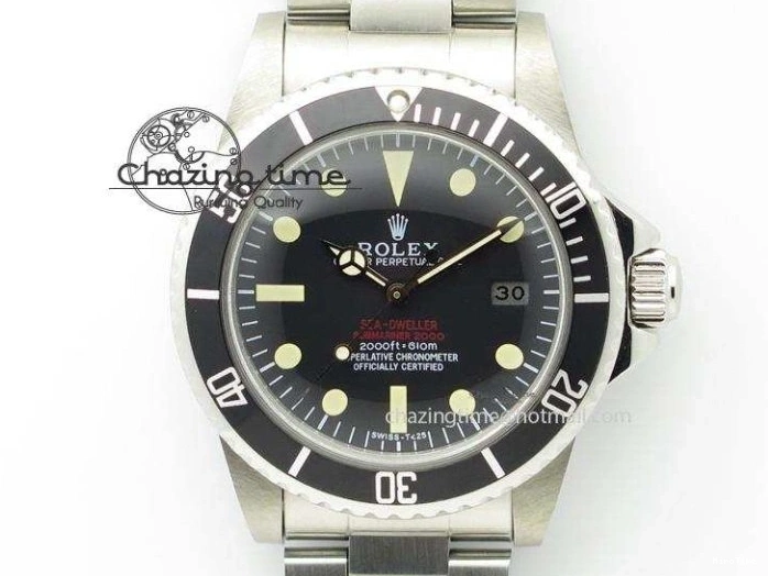 MiroTime 0501 SoftTouch Vintage Sea Dweller 1665 JKF Best Edition Double Red On Bracelet A 3980